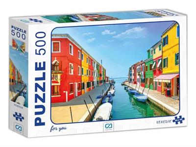 VENEDİK - GALATA KULESİ 500 PARÇA PUZZLE 2Lİ SET