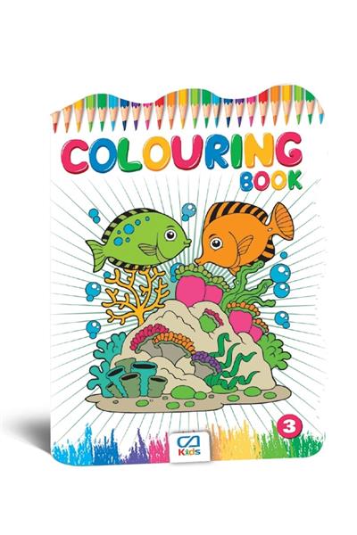 Colouring Book Boyama Kitabı Seti
