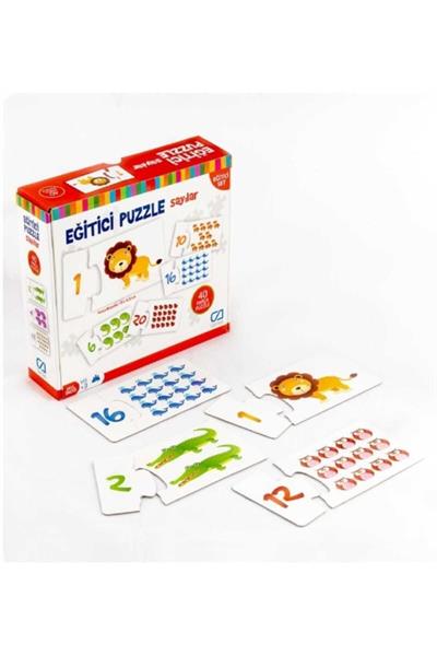 Eğitici Puzzle Sayılar 40 Parça Ca.5031