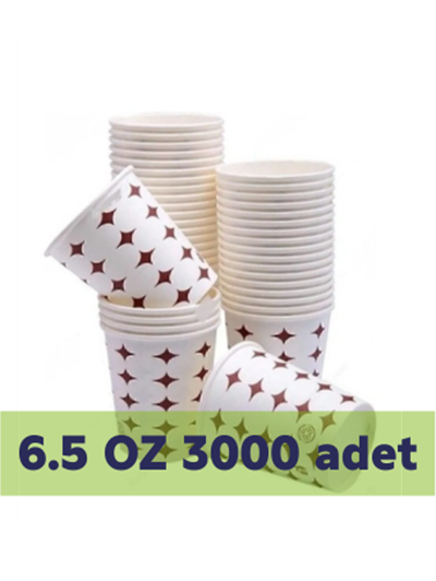 Karton Bardak 6.5 OZ 3000 Adet