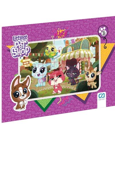 Lıttlest Pet Shop Frame Puzzle 35 Parça 2li Puzzle Seti