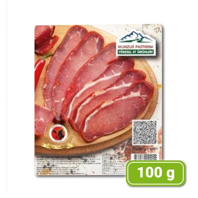 Munzur Dana  Dilim Pastırma Antrikot 100 Gr