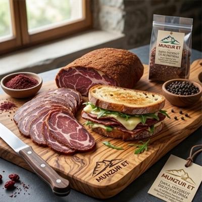 Munzur Dana  Dilim Pastırma Antrikot 500 Gr