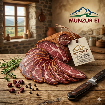 Munzur Dana  Dilim Pastırma Antrikot 500 Gr