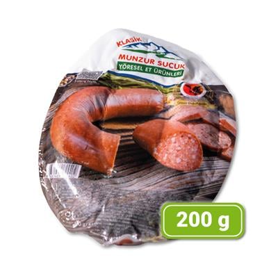 Munzur Klasik Acılı Dana Kangal Sucuk 200 Gr