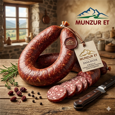 Munzur Klasik Dana Kangal Sucuk 1000 Gr