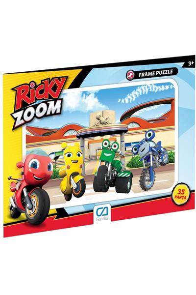 Ricky Zoom Frame Puzzle 35 Parça 2li Puzzle Seti