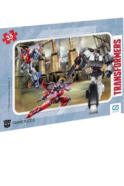 Transformers Frame Puzzle 35 Parça 2li Puzzle Seti