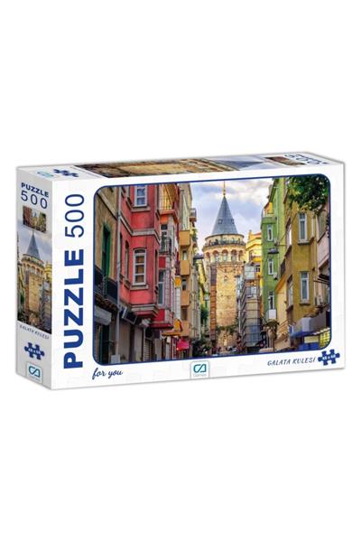 Venedik - Galata Kulesi 500 Parça Puzzle 2li Set