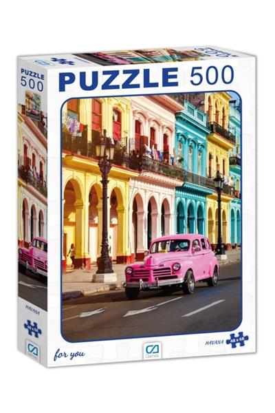 Venedik - Havana 500 Parça Puzzle 2li Set