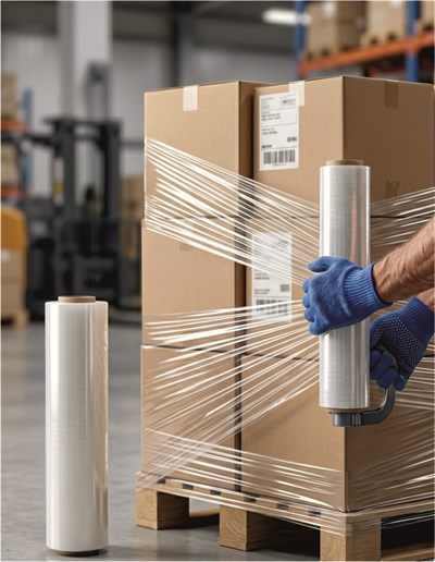 Vetrox Premium 17 Mikron Streç Film - 200 METRE tam metraj Ambalaj ve Paketleme Streci