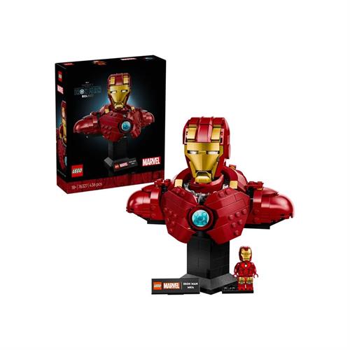 76327 Lego Marvel Iron Man MK4 Büstü 436 parça +18 yaşDC - Marvel
