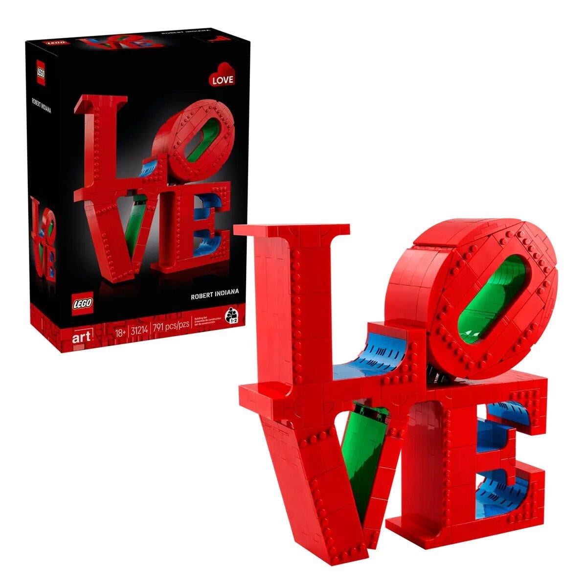31214 Lego Art LOVE 791 parça +18 yaşLego ArtLegoMarketis, İster