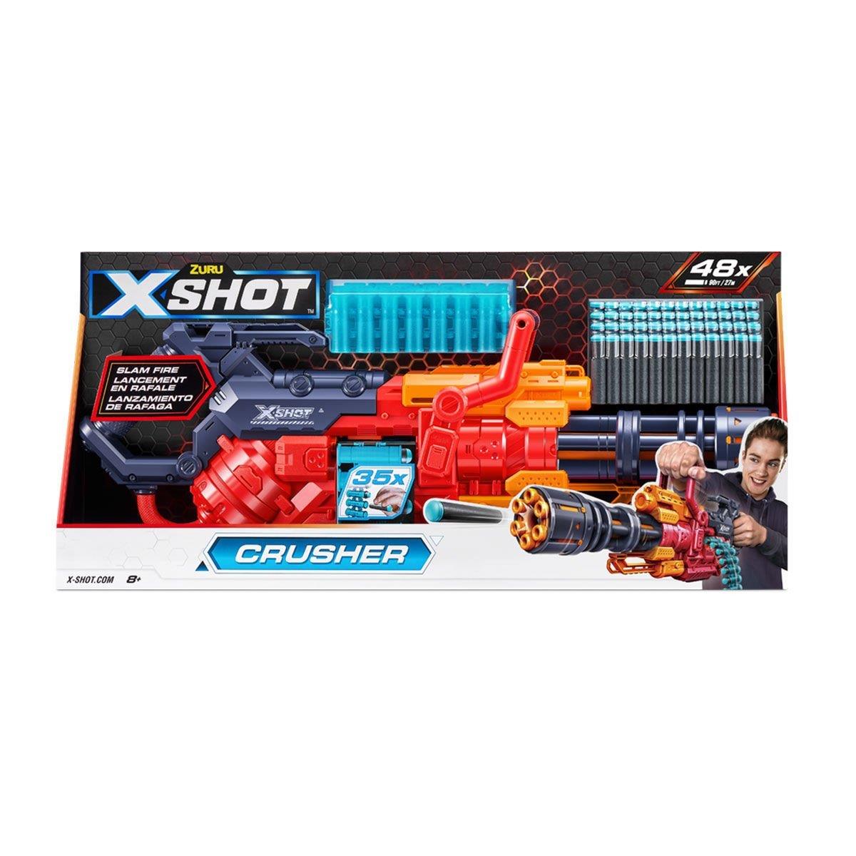 36382 Zuru X-Shot Silah Sünger Atan Excel-Crusher 48 Mermi