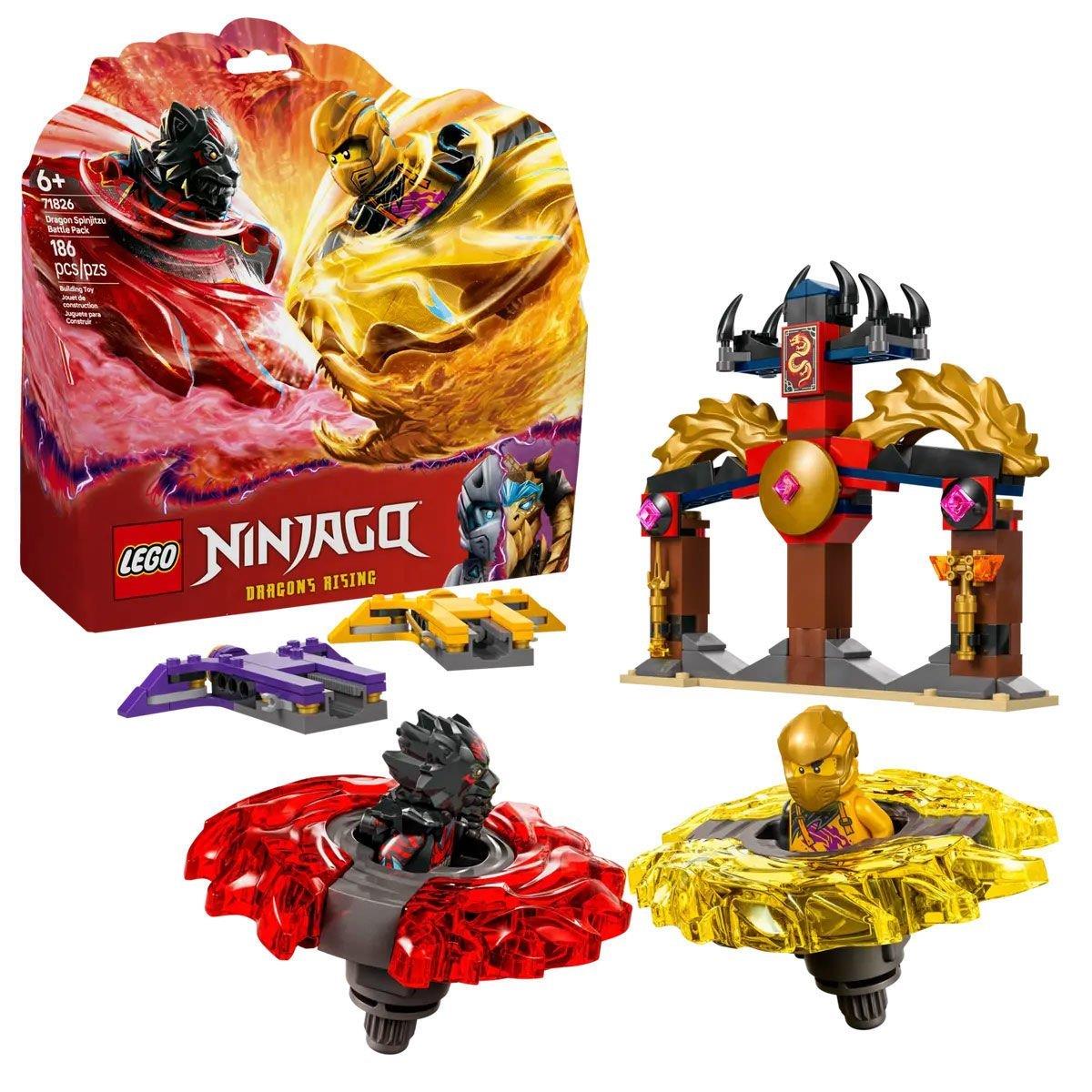 71826 Lego Ninjago Ejderha Spinjitzu Savaş Paketi parça +