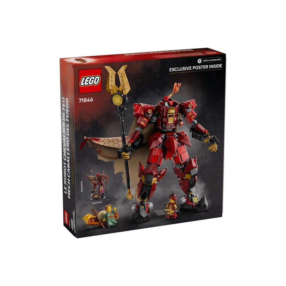 71846 Lego Ninjago Ateş Şövalyesi Robotu 996 parça +14 yaşNinjago
