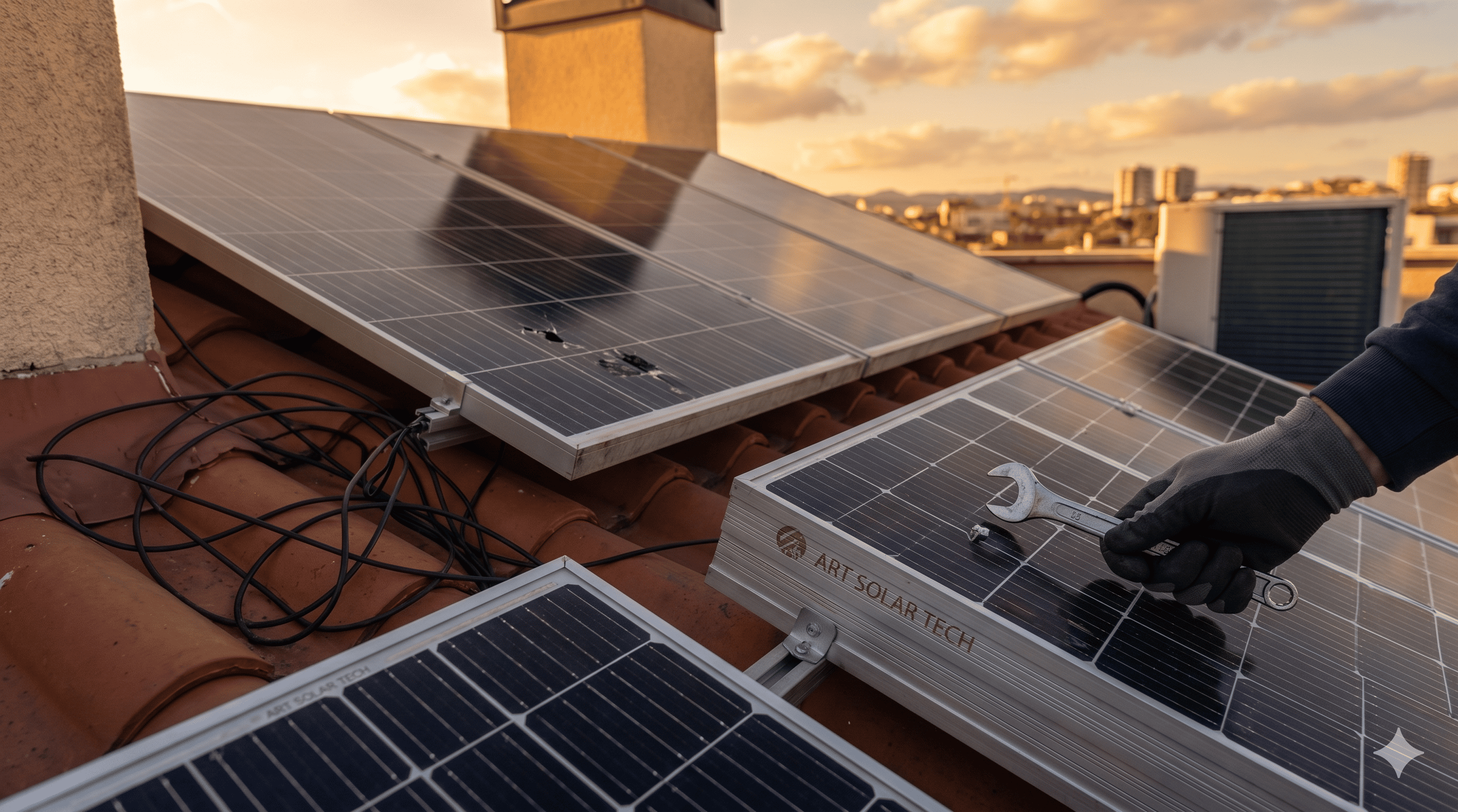 güneş paneli kurulumu,solar sistem montajı,çatı güneş enerjisi sistemi,güneş panelleri yerleşimi,solar enerji ekipmanları,inverter ve panel bağlantısı,güneş enerjisi kurulum hataları