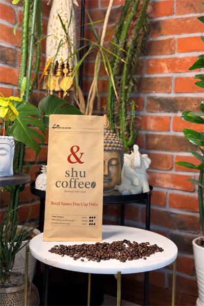 Brazil Santos Fine Cup Dulce 1 Kg Çekirdek Kahve