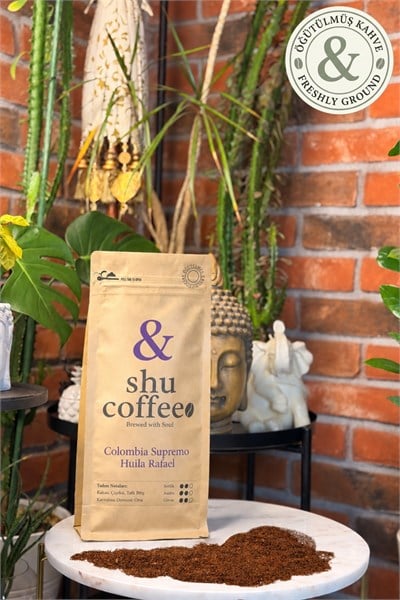 Colombia Supremo Huila Rafael 1 Kg Öğütülmüş Kahve