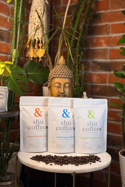 Tranquil Three 600 gr Öğütülmüş Kahve (Italiano Espresso Blend (%50 Brezilya %50 Etiyopya) 200 gr / Ethiopia Yirgacheffe Grade 2 200 gr / Ethiopia Djimmah Grade 4 200 gr)