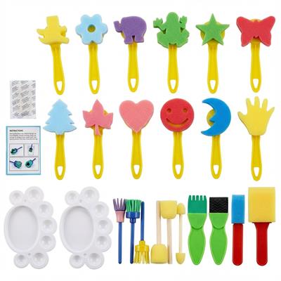 SPONGE ART TOOL SET-1 26 PARÇA SÜNGER BOYAMA SETİ