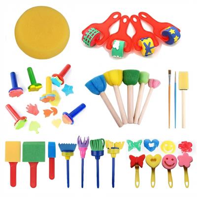 SPONGE ART TOOL SET-3 30 PARÇA SÜNGER BOYAMA SETİ