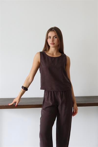 MASSİ TENSEL TAKIM - KAHVE