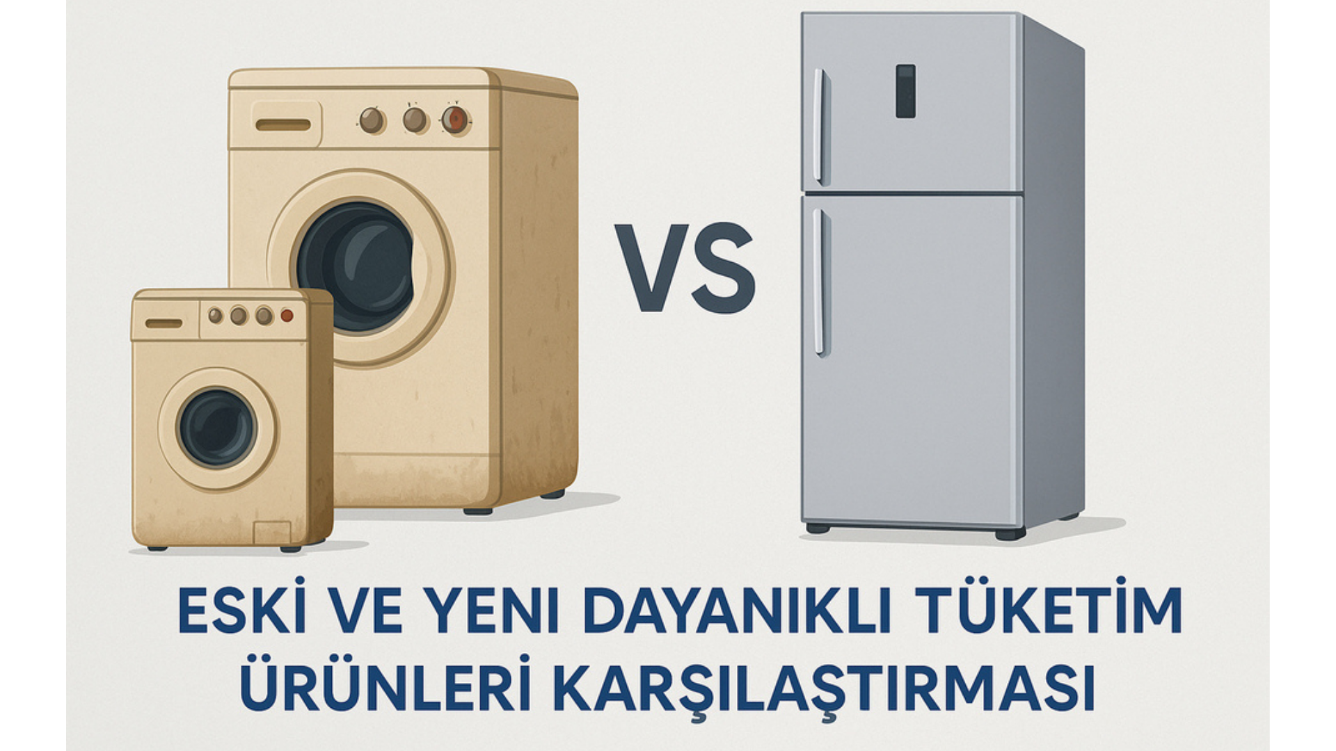 Dayanıklı tüketim ürünleri karşılaştırması: eski ve yeni modeller