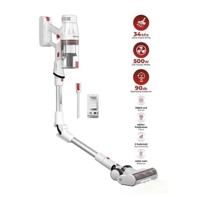 PİRANTECH ES-330 ŞARJLI DİKEY SÜPÜRGE | Kredi Kartsız Elden Taksit | Habipler AVM