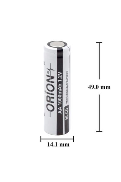 1.2v Ni-cd Aa 1000mah Şarj Edilebilir Kalem Pil Başlıksız