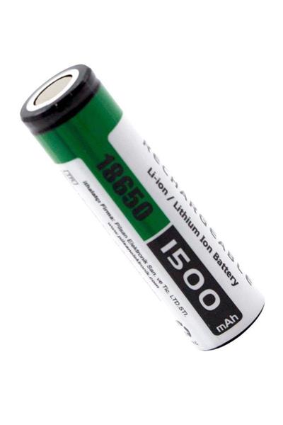 18650 3.7V 1500mAh Şarj Edilebilir Li-ion Pil