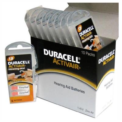Duracell Activair 13 Numara İşitme Cihazı Pili 6lı Paket