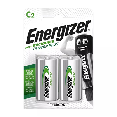Energizer Power Plus C Boy 2500mAh 2li Kart