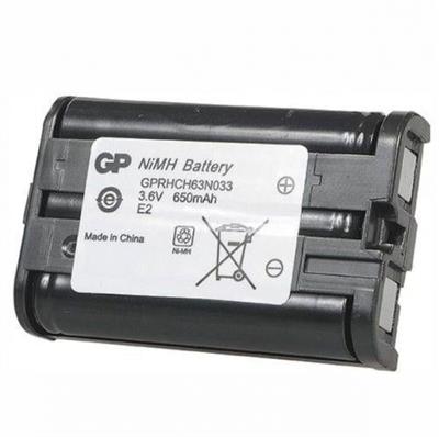 GP NIMH 3.6v 650mAh Telsiz Telefon Pili / GP Panasonic HHR-P107 Bataryası