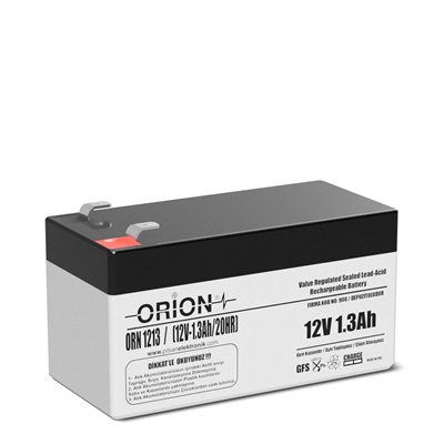 Orion 12V 1.3Ah Bakımsız Kuru Akü