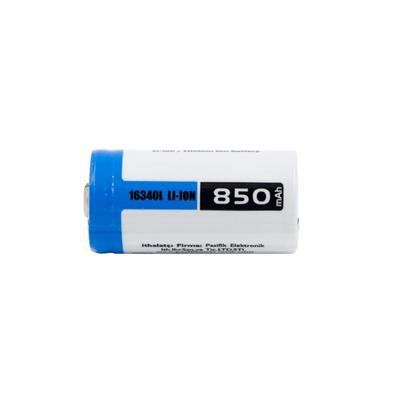 Orion 16340 3.7V 850mAh Li-ion Şarj Edilebilir RCR123A Pil