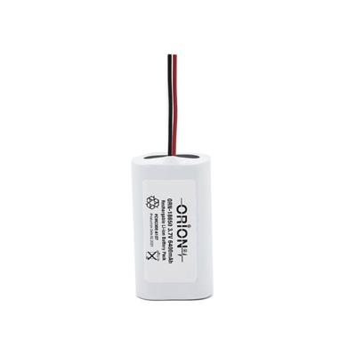 Orion 18650 3.7V 6400 mAh Bms Devreli 1S2P Li-ion Pil