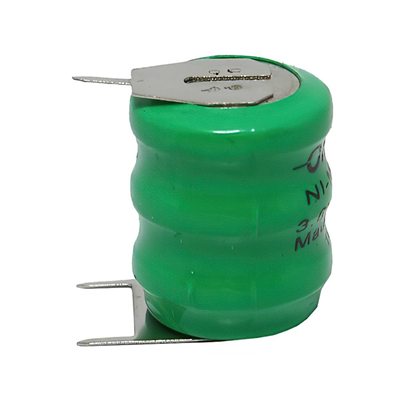 Orion 3.6V 80mAh Ni-Mh Şarj Edilebilir Buton Pili - 3 Bacaklı