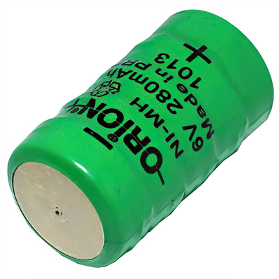 Orion 6V 280mAh Ni-Mh Şarj Edilebiir Buton Pil