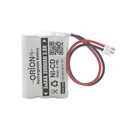 Orion AAA 3.6V 300mAh Ni-Cd Kablo Ve Konnektörlü Şarjlı Pil