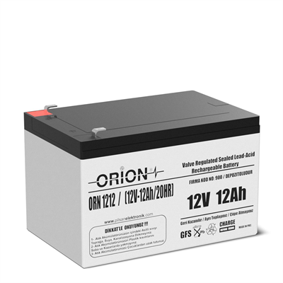 Orion ORN12120 12V 12Ah Bakımsız Kuru Akü