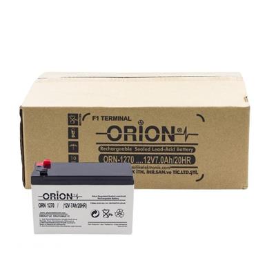 Orion ORN1270 12V 7.0Ah 8 Adet Bakımsız Kuru Akü