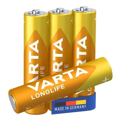 Varta 4103 Longlife Alkalin AAA İnce Kalem Pil 4lü Paket