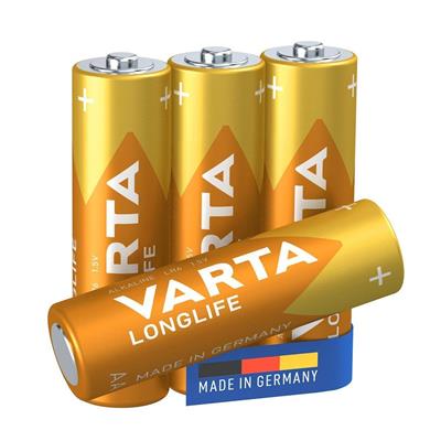 Varta 4106 Longlife Alkalin AA Kalem Pil 4lü Paket