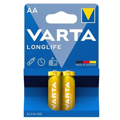 Varta 4106 Longlife Alkalin AA Kalem Pil 2li Paket