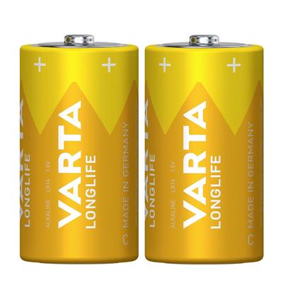 Varta 4114 Longlife Alkalin C Orta Boy Pil 2li Paket