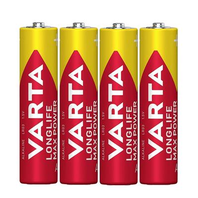 Varta 4703 Longlife Max Power Alkalin AAA İnce Kalem Pil 4lü Paket