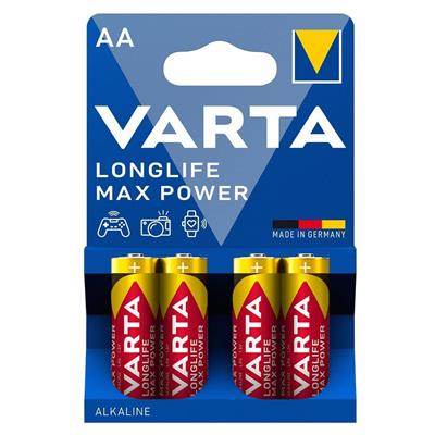 Varta 4706 Longlife Max Power Alkalin AA Kalem Pil 4lü Paket