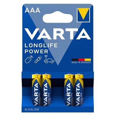 Varta 4903 Longlife Power Alkalin AAA İnce Kalem Pil 4lü Paket