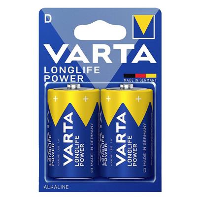 Varta 4920 Longlife Power Alkalin D Büyük Boy Pil 2li Paket
